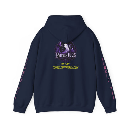 Wicca Queen Hoodie - Gothic Witchy Sweatshirt with Floral Skull Design