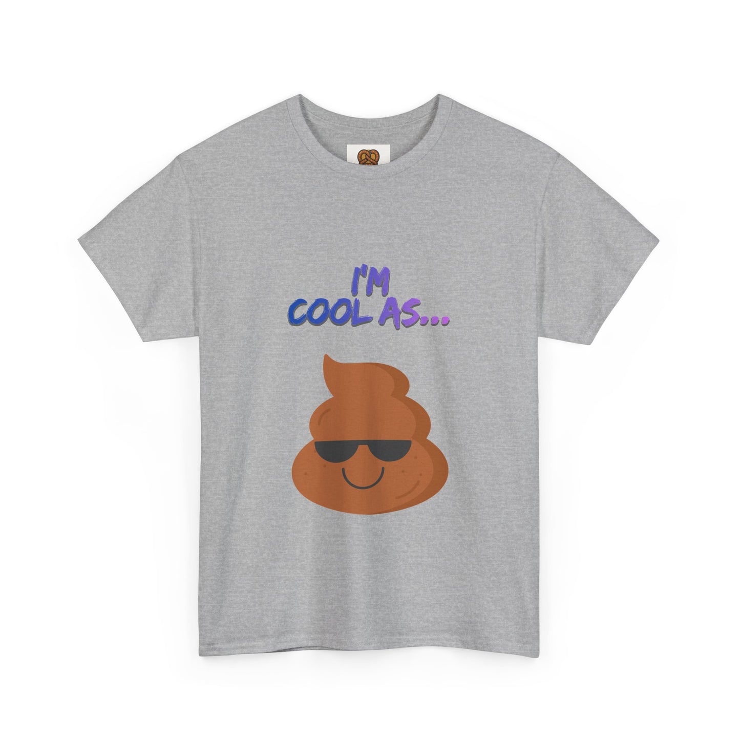 Cool Poop Emoji T-Shirt — "I’m Cool As..." Novelty Tee