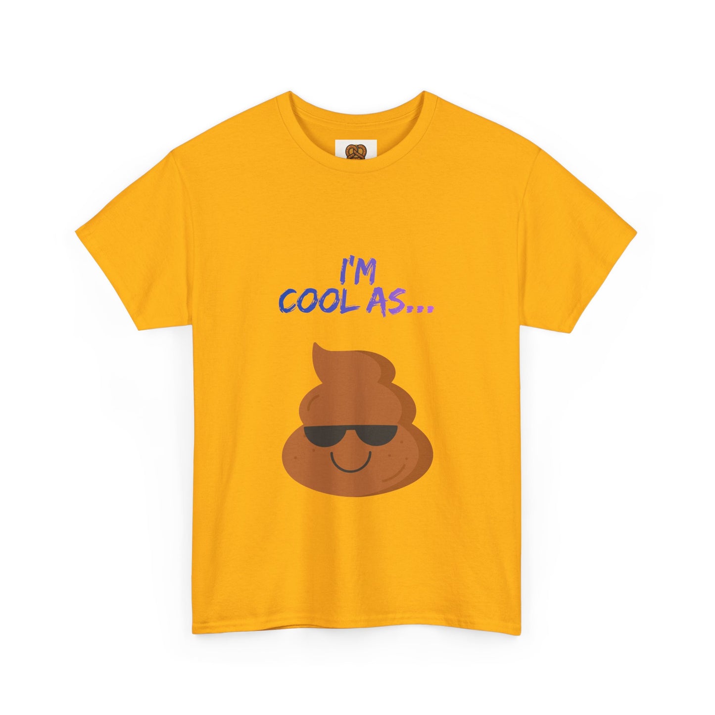 Cool Poop Emoji T-Shirt — "I’m Cool As..." Novelty Tee