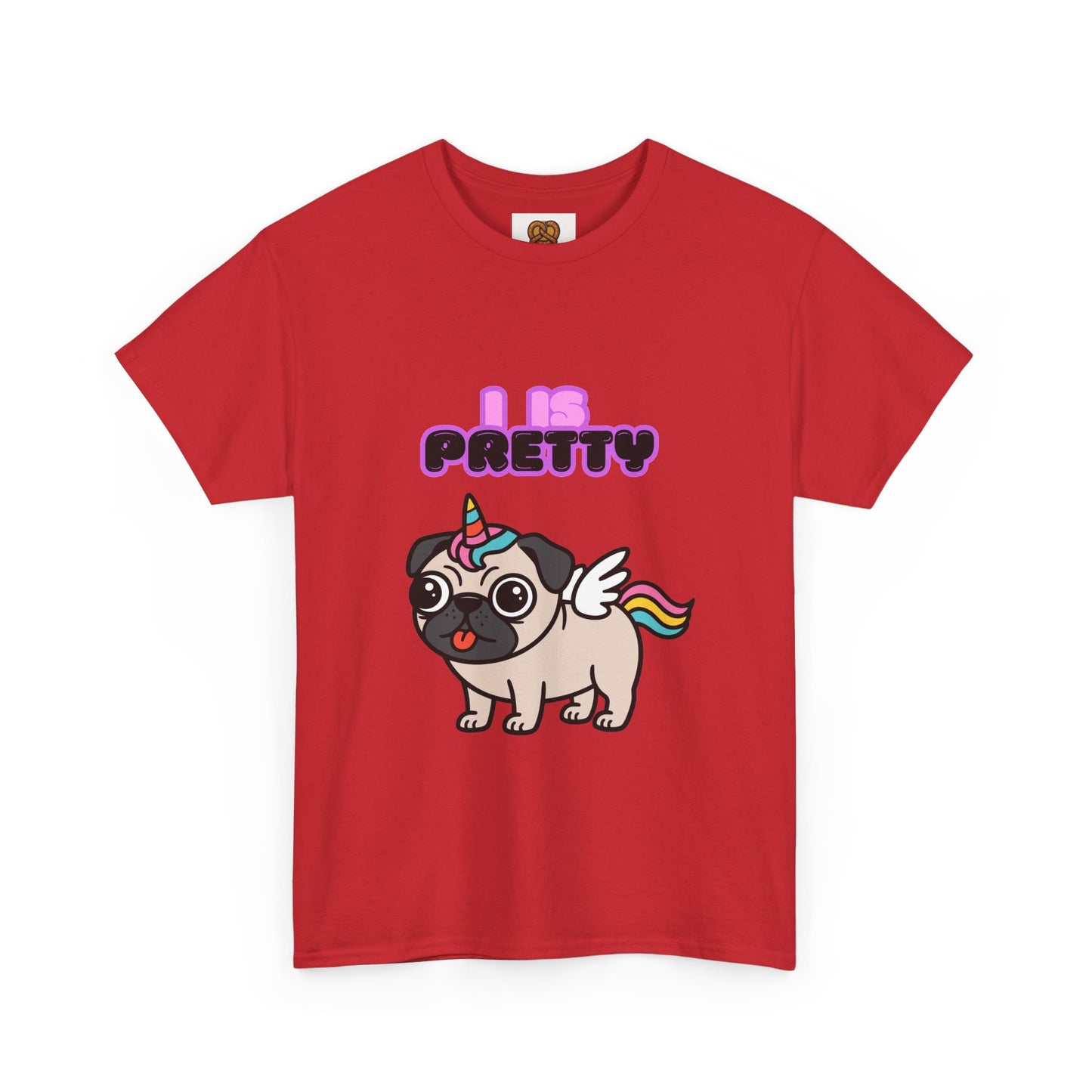 Pugicorn "I Is Pretty" Tee