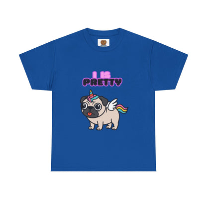 Pugicorn "I Is Pretty" Tee