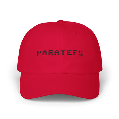Paratees Dad Cap — Minimalist Embroidered Logo Baseball Hat