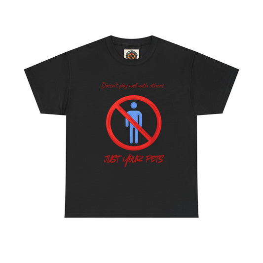 T‑Shirt — "Don’t forget your pets!" No People Icon Graphic Tee