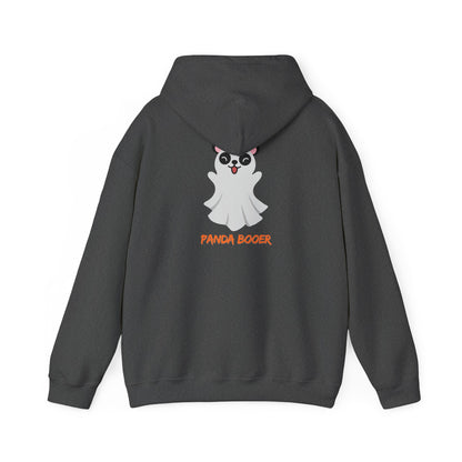 Panda Booer Hoodie — Cute Ghost Panda Graphic Hooded Sweatshirt