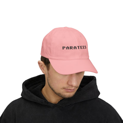 Paratees Dad Cap — Minimalist Embroidered Logo Baseball Hat