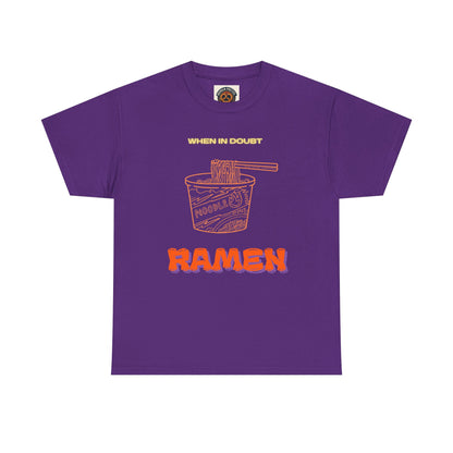 Ramen Cup Graphic Tee – Retro Noodle Illustration Casual T-Shirt