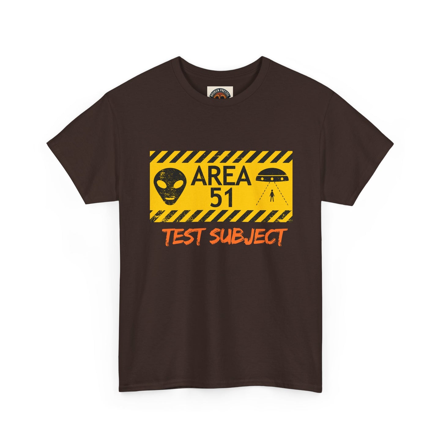 Area 51 Test Subject T-Shirt — Alien Warning Graphic Tee