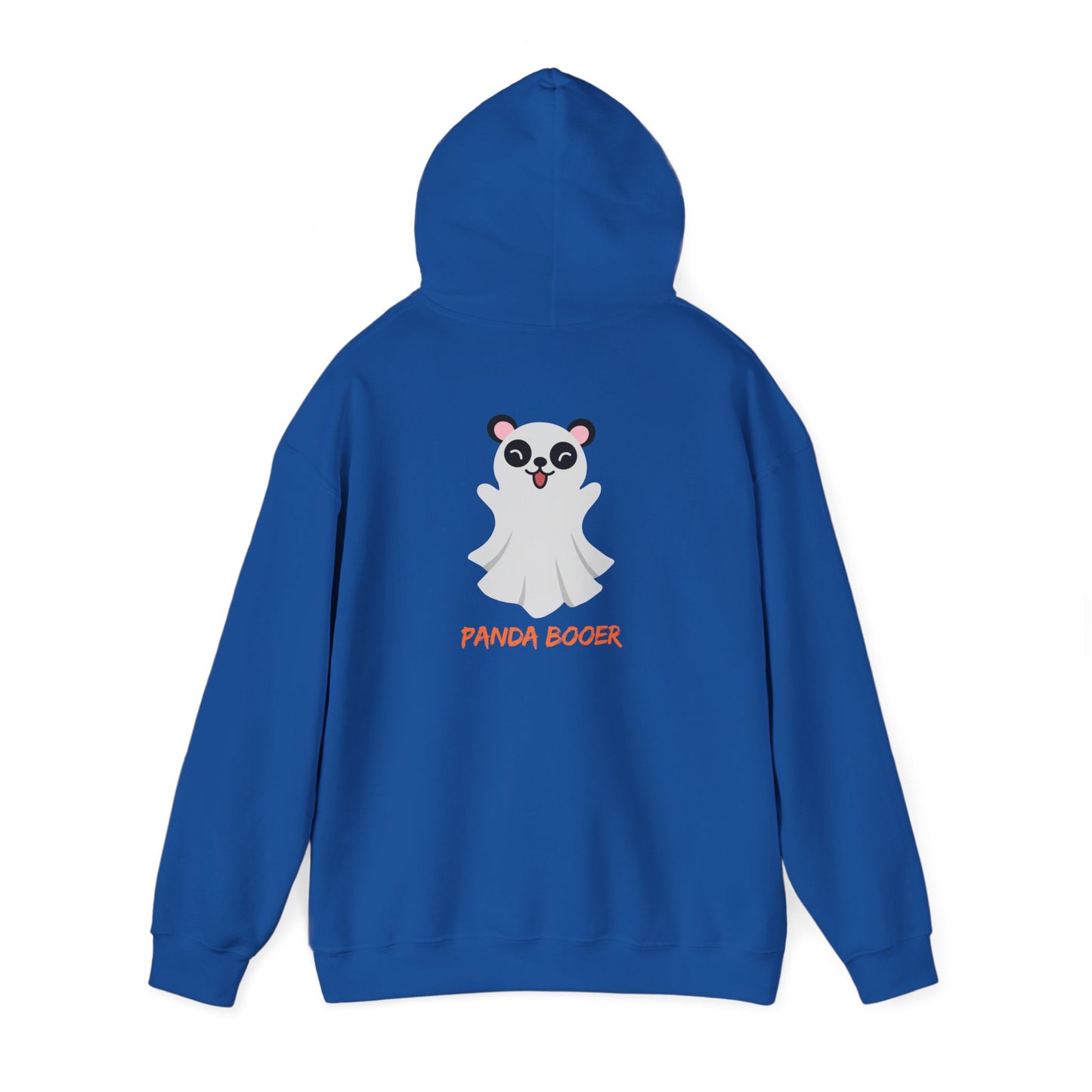 Panda Booer Hoodie — Cute Ghost Panda Graphic Hooded Sweatshirt