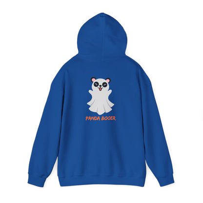 Panda Booer Hoodie — Cute Ghost Panda Graphic Hooded Sweatshirt