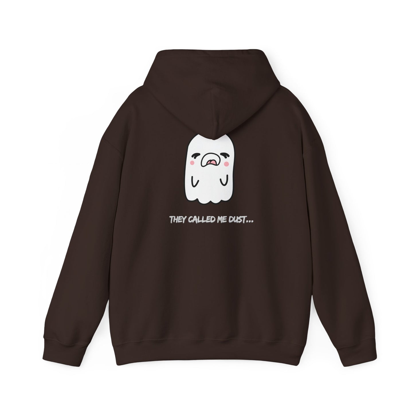 Ghost Tooth Hoodie — Cute 'They Called Me Dust...' Cartoon Tooth Pullover