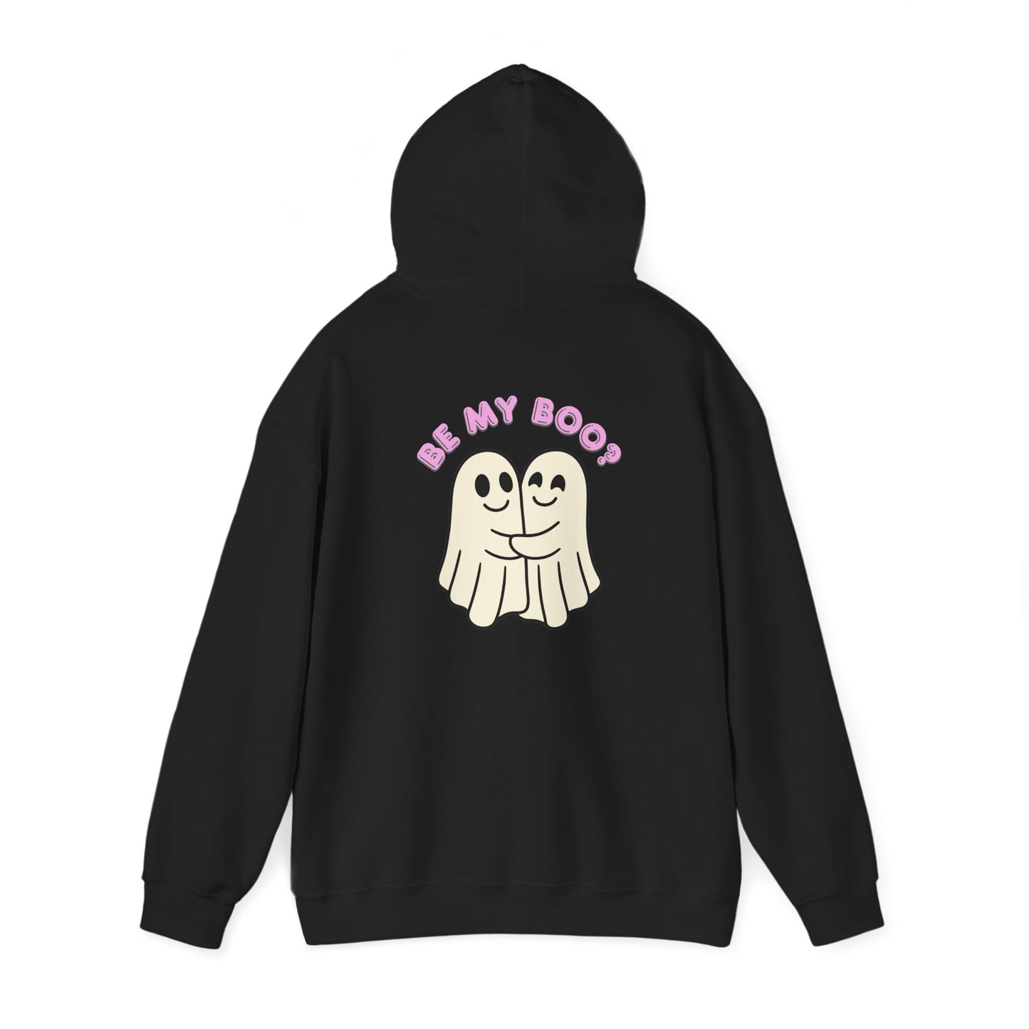 Ghost Hug Hoodie – “Be My Boo?” Cute Couple Halloween Sweatshirt