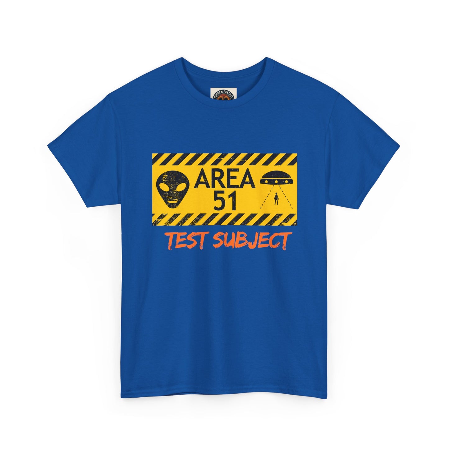Area 51 Test Subject T-Shirt — Alien Warning Graphic Tee