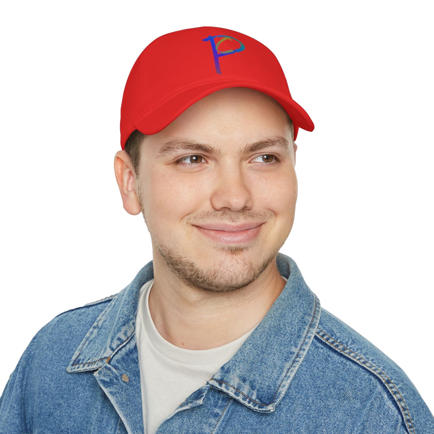 Low Profile Baseball Cap — Colorful Paranormal Consultant Logo Dad Hat, Casual Streetwear Cap