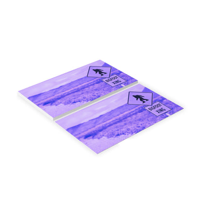 Bigfoot Crossing Business Cards — Novelty Outdoor-Themed Networking Cards
