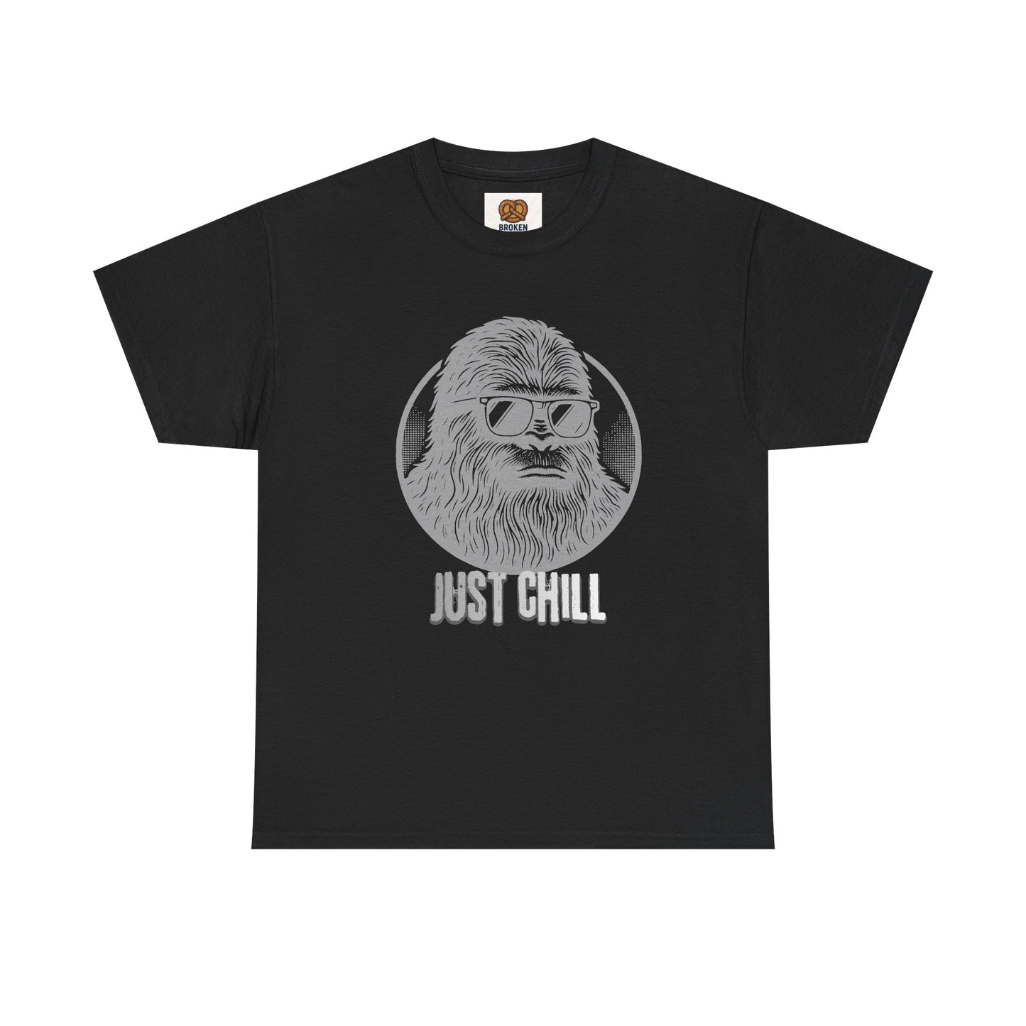 Just Chill Sasquatch T-Shirt — Funny Bigfoot Graphic Tee