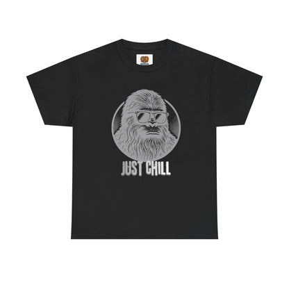 Just Chill Sasquatch T-Shirt — Funny Bigfoot Graphic Tee