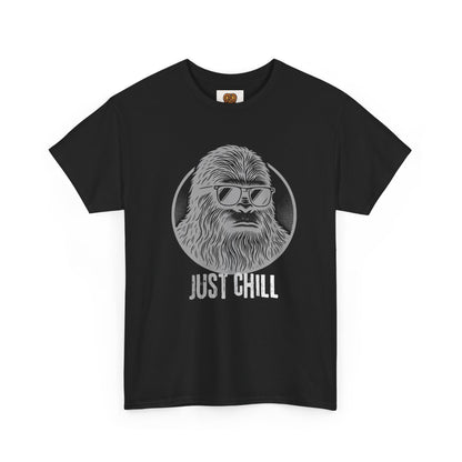 Just Chill Sasquatch T-Shirt — Funny Bigfoot Graphic Tee