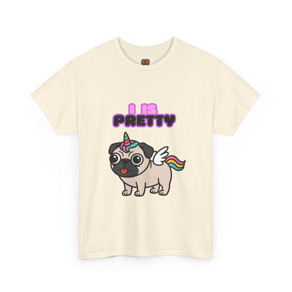 Pugicorn "I Is Pretty" Tee