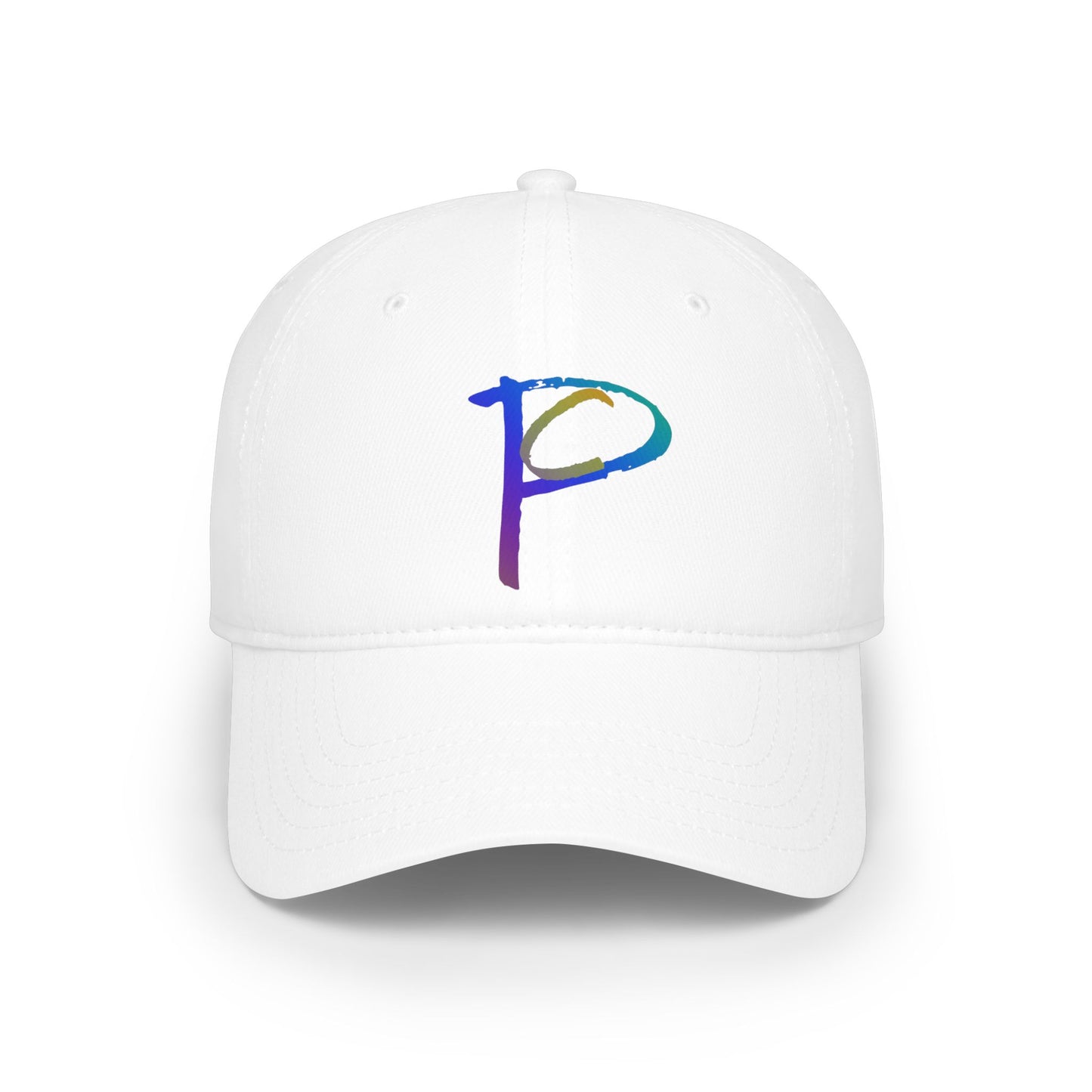 Low Profile Baseball Cap — Colorful Paranormal Consultant Logo Dad Hat, Casual Streetwear Cap
