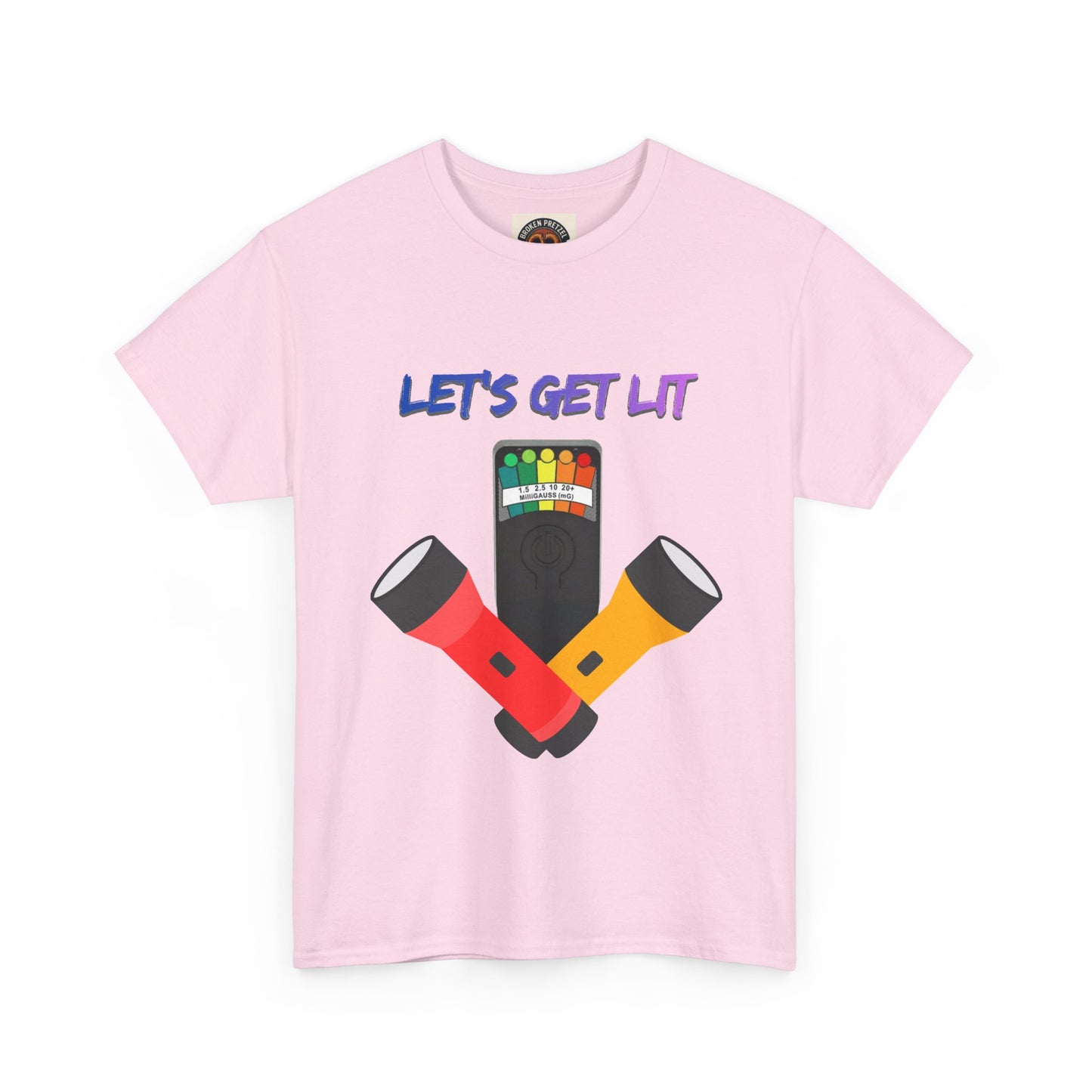 Let's Get Lit Flashlight Ghost Hunting T-Shirt