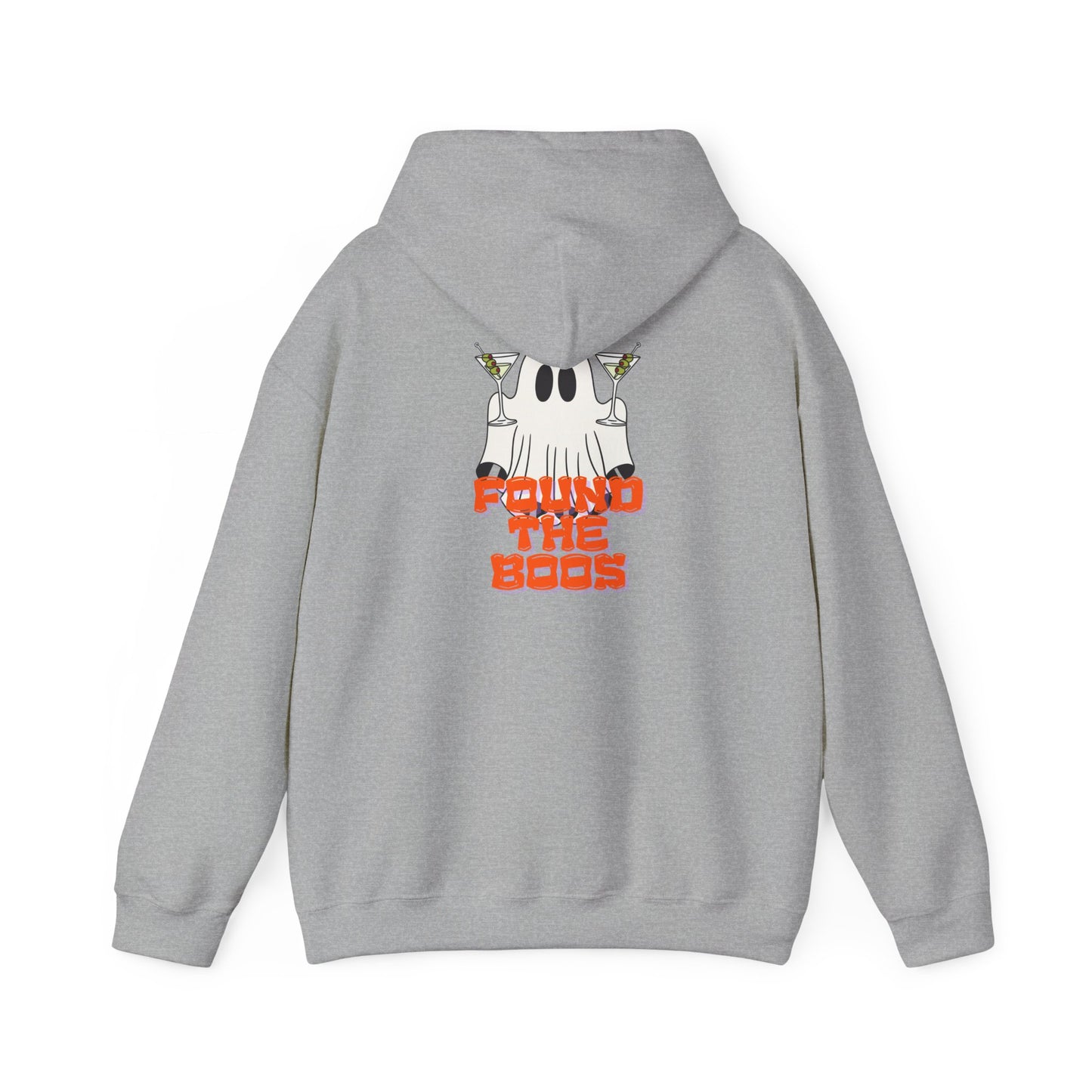 Found The Boos Hoodie — Cute Ghost Halloween Pullover with 'Found The Boos' Text