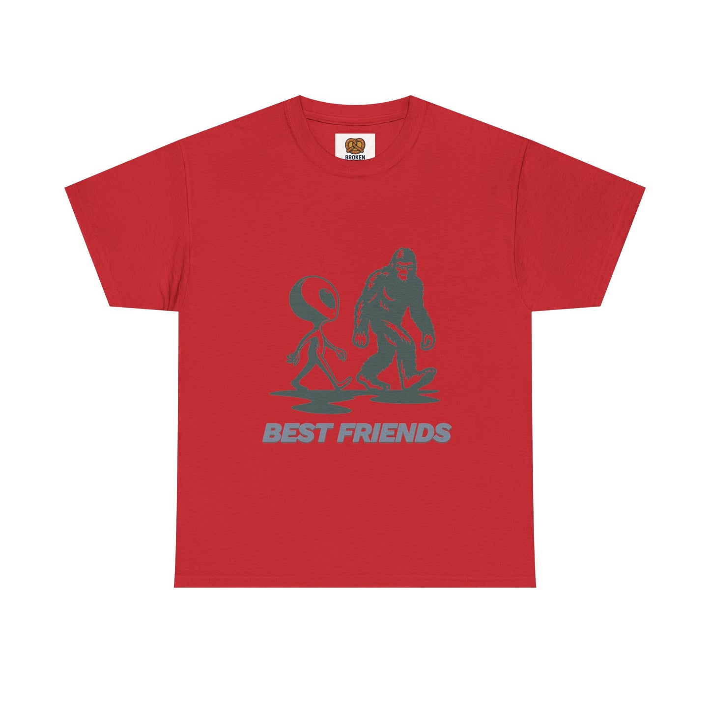 Best Friends Alien & Sasquatch T-Shirt
