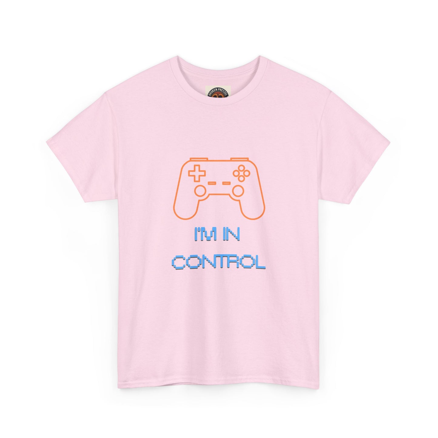 Gamer Controller Tee — "I'm In Control" Retro Neon Video Game T‑Shirt