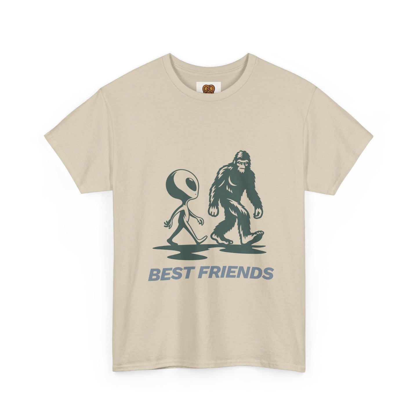Best Friends Alien & Sasquatch T-Shirt
