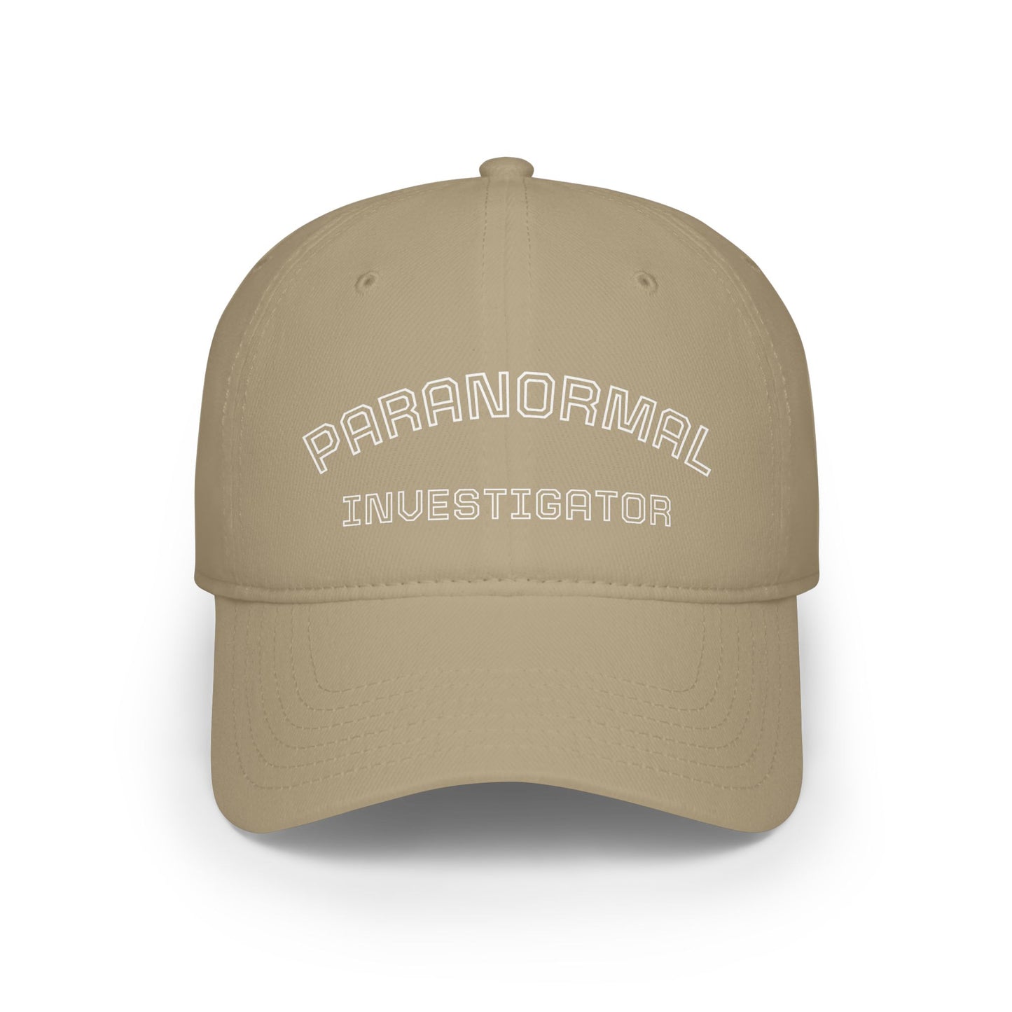 Paranormal Investigator Baseball Cap — Embroidered Ghost Hunting Hat