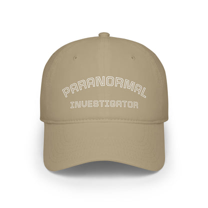 Paranormal Investigator Baseball Cap — Embroidered Ghost Hunting Hat