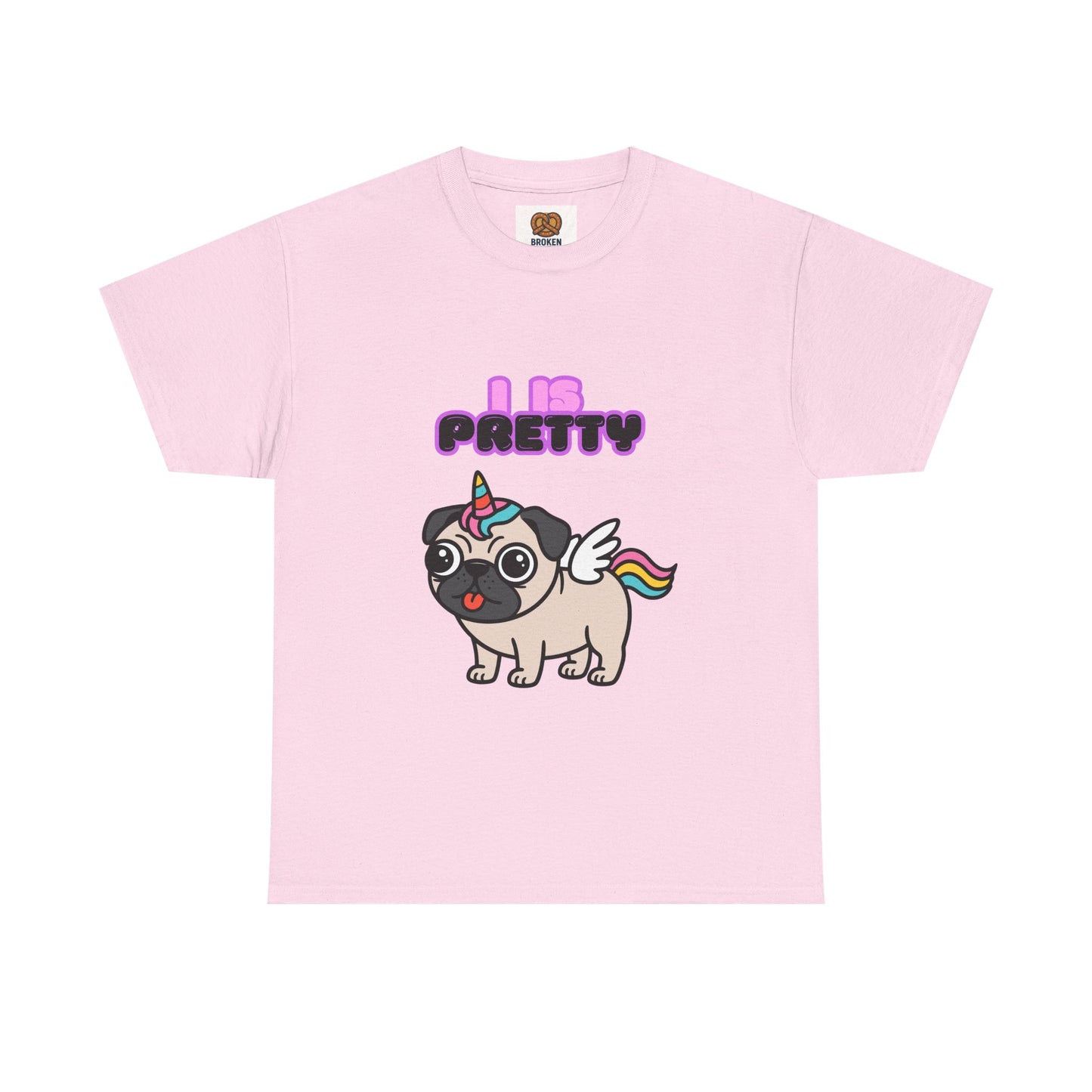 Pugicorn "I Is Pretty" Tee
