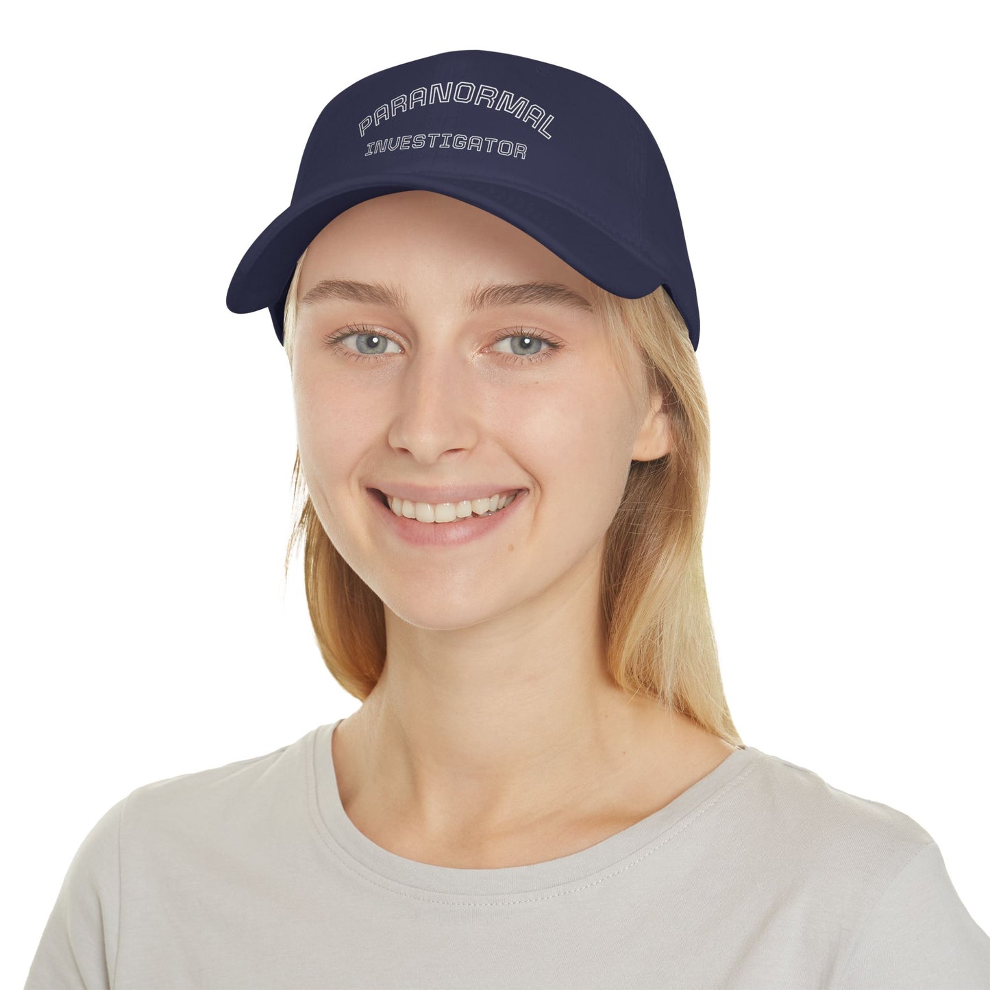 Paranormal Investigator Baseball Cap — Embroidered Ghost Hunting Hat