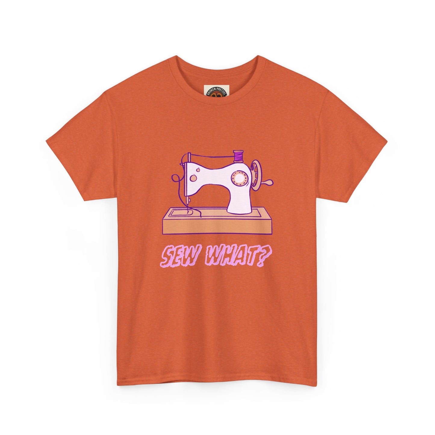 Sew What? Vintage Sewing Machine Tee — Funny Sewing Gift