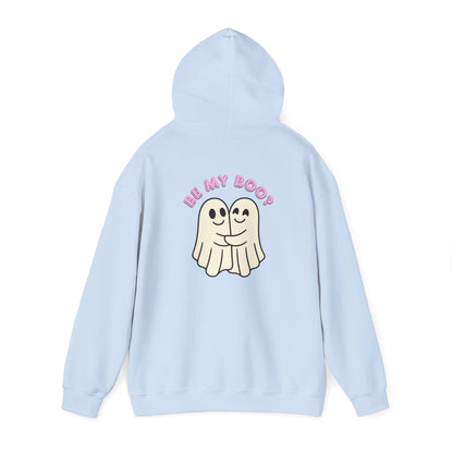 Ghost Hug Hoodie – “Be My Boo?” Cute Couple Halloween Sweatshirt