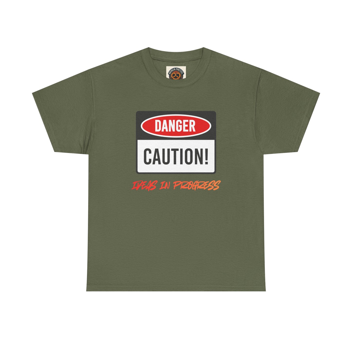 Caution! Danger 'Work In Progress' Graphic Tee