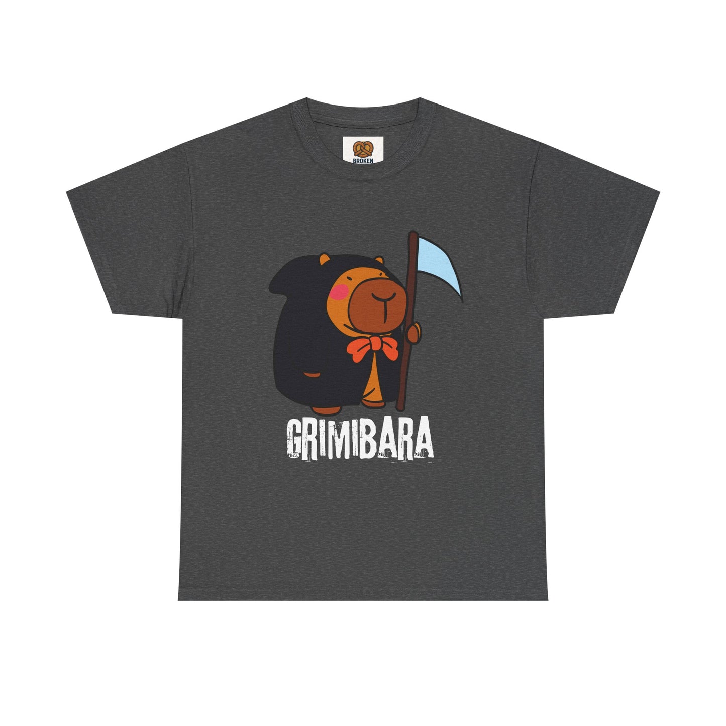 Grimibara Bear Tee — Cute Grim Reaper Bear Graphic T-Shirt