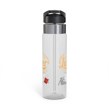 20oz Tritan Sport Bottle — 'Liver' Fitness Water Bottle with Motivational Design
