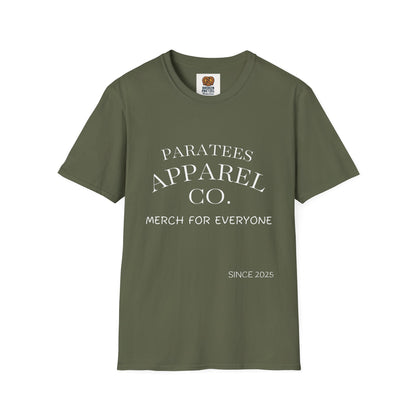 PARATEES Graphic T‑Shirt — Urban Night Photo Design with 'PARATEES' Text