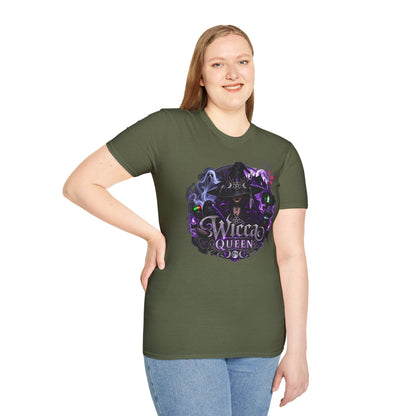 Wiccan Queen T-Shirt — Gothic Witch Graphic Tee