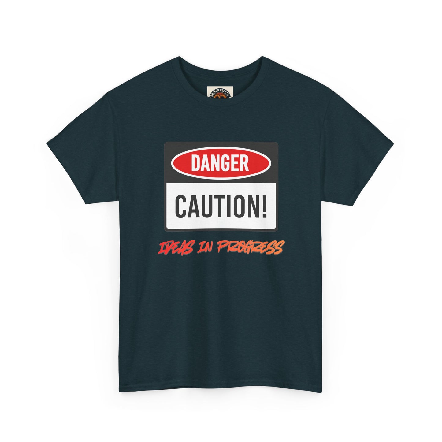 Caution! Danger 'Work In Progress' Graphic Tee