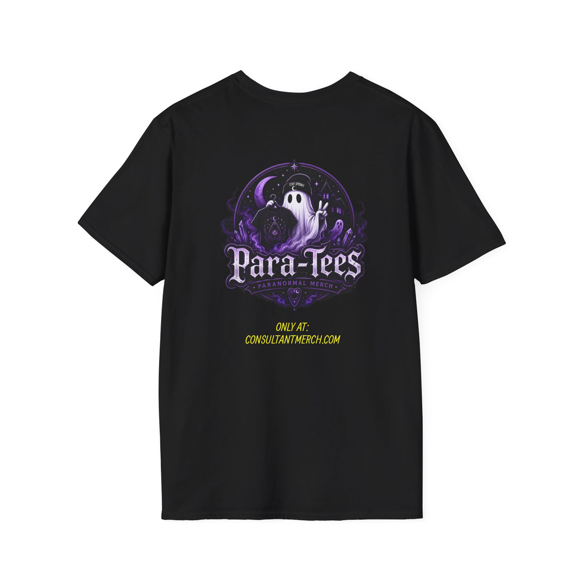 Paranormal Consultant T-Shirt — Ghost Hunter Illustration Tee
