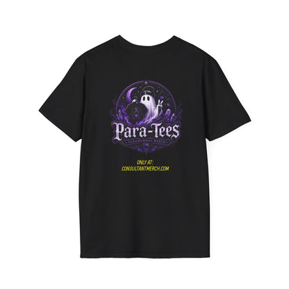 Paranormal Consultant T-Shirt — Ghost Hunter Illustration Tee