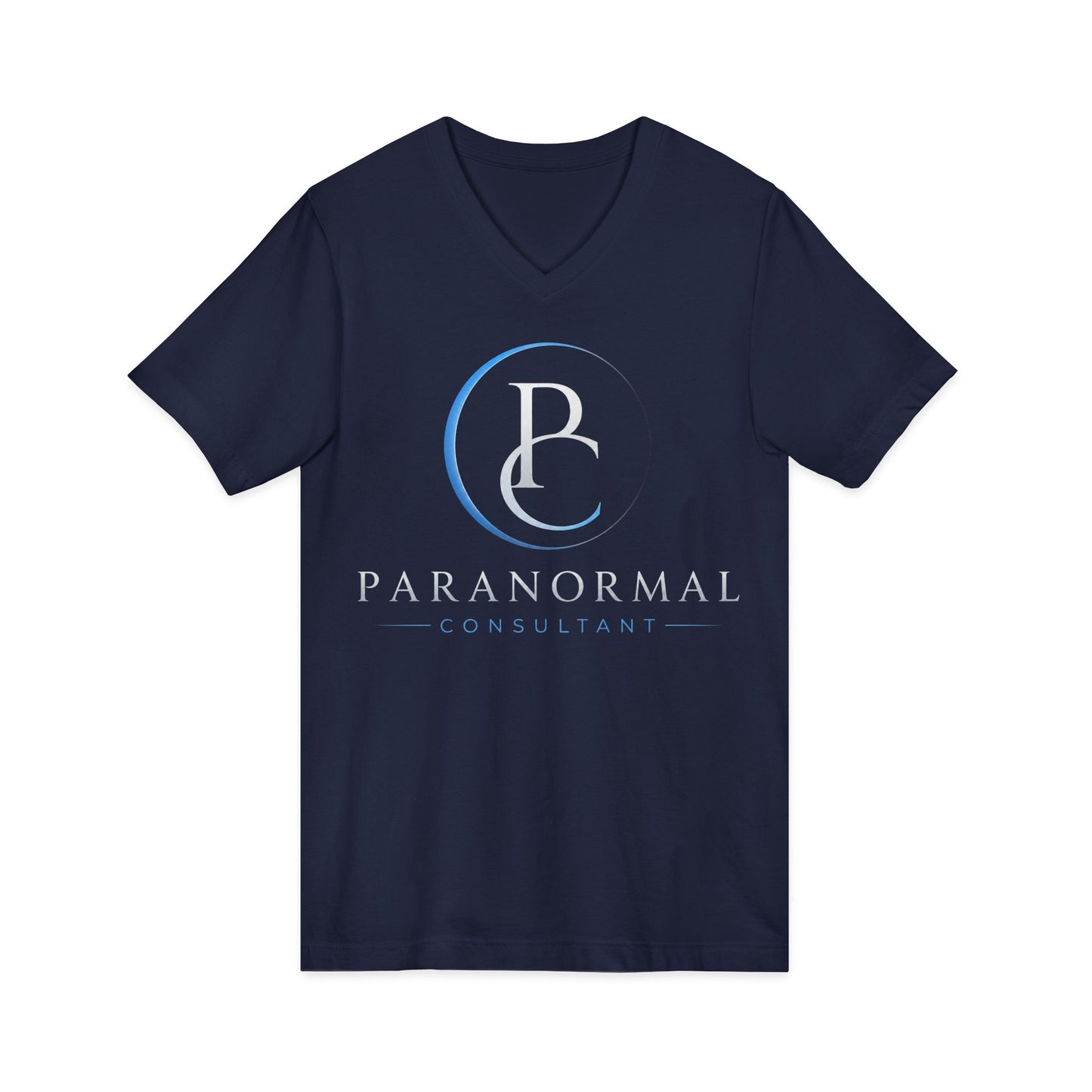 Paranormal Consultant V-Neck Tee — 'Paranormal Consultant' Logo Shirt