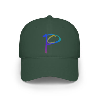 Low Profile Baseball Cap — Colorful Paranormal Consultant Logo Dad Hat, Casual Streetwear Cap