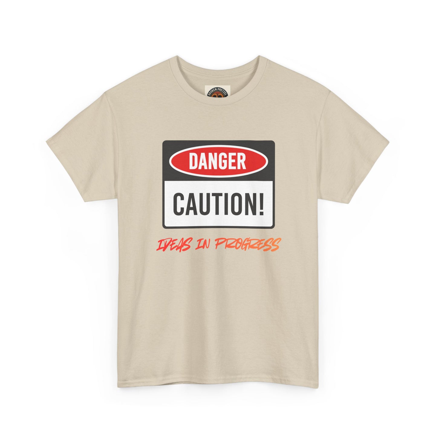 Caution! Danger 'Work In Progress' Graphic Tee