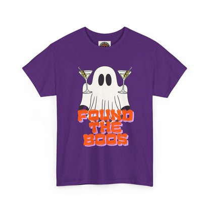 Found the Boos Ghost Tee — Funny Halloween Martini Party T-Shirt