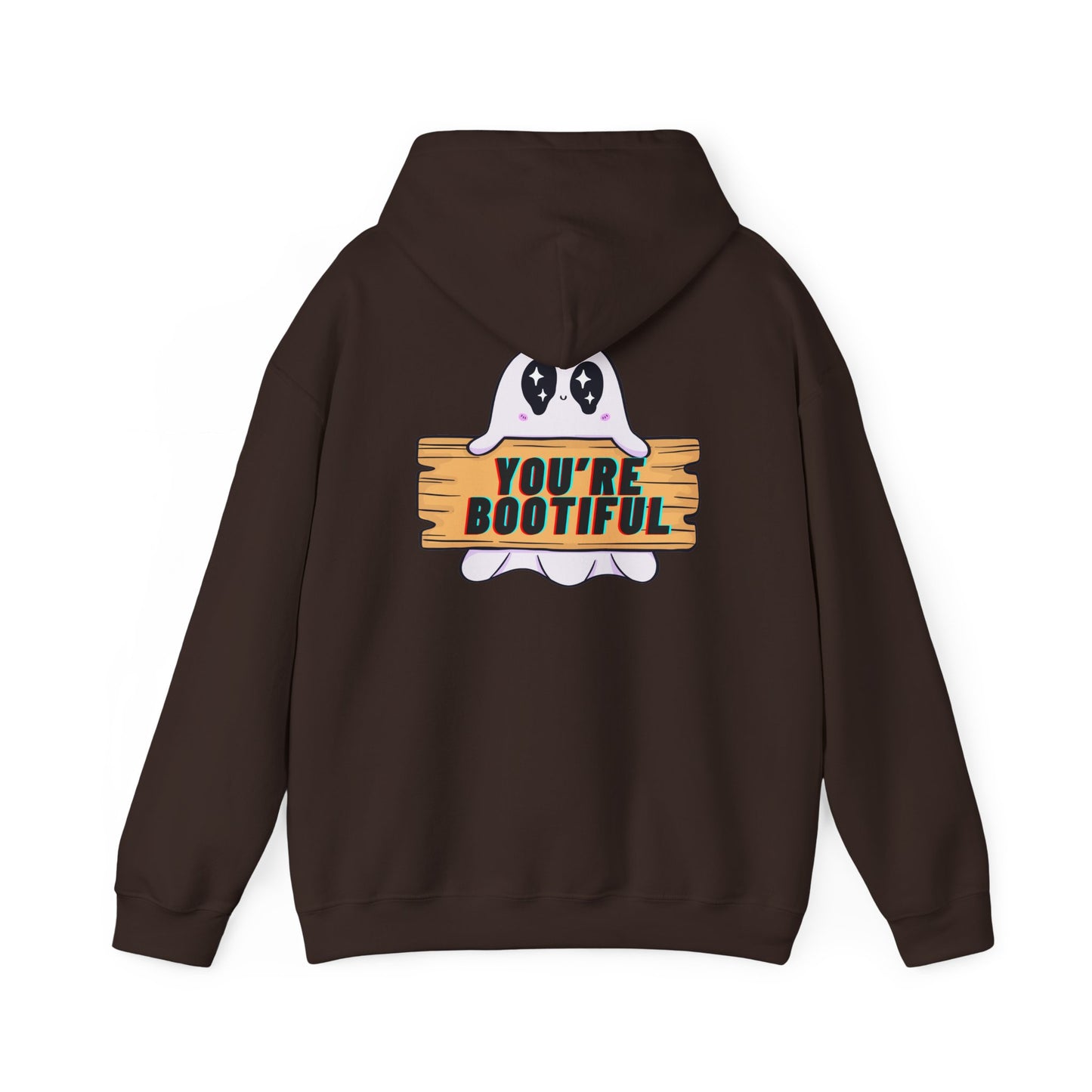 You're Bootiful Ghost Hoodie — Cute Halloween Pullover for Kids & Adults