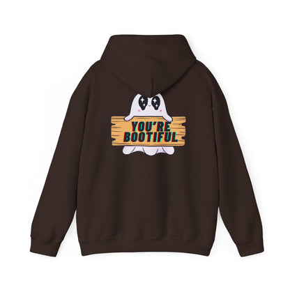 You're Bootiful Ghost Hoodie — Cute Halloween Pullover for Kids & Adults