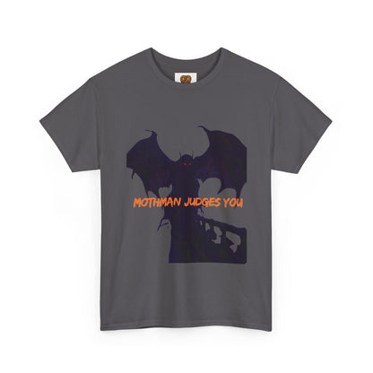 Mothman Judges You T‑Shirt — Cryptid Silhouette Graphic Tee