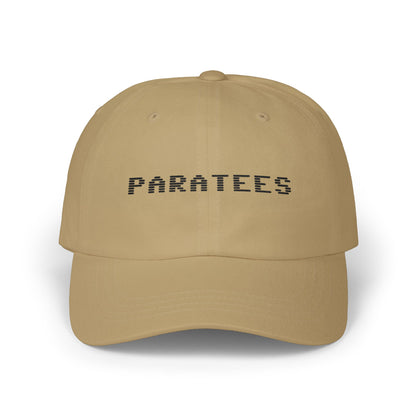Paratees Dad Cap — Minimalist Embroidered Logo Baseball Hat